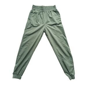 Nike Youth Joggers Track Pants Kids Medium Olive Green Athletic Comfort Active